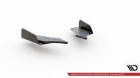 Maxton Design Racing Rear extension Flaps diffuser + Flaps black gloss - Ford Focus ST MK4