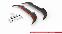 Maxton Design Spoiler Cap V.3 black gloss - Ford Fiesta MK8 ST / ST-Line