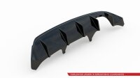 Maxton Design Diffuser rear extension V.2 black gloss - Ford Fiesta MK8 ST