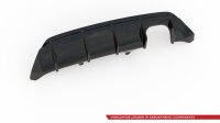 Maxton Design Diffuser rear extension V.2 black gloss - Ford Fiesta MK8 ST