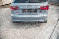 Maxton Design Robuste Racing Heckansatz Flaps Diffusor - Audi RS3 8V Sportback