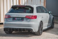 Maxton Design Racing Rear extension Flaps diffuser - Audi RS3 8V Sportback