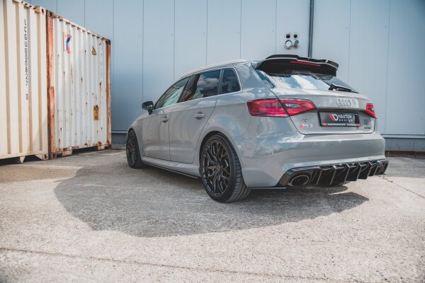 Maxton Design Robuste Racing Seitenschweller Ansatz - Audi RS3 8V Sportback