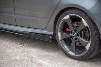 Maxton Design Side Flaps black gloss - Audi RS3 8V Sportback