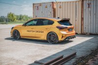 Maxton Design Spoiler Cap für V2 schwarz Hochglanz - Ford Focus ST MK4