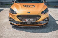 Maxton Design Frontansatz V.7 schwarz Hochglanz - Ford Focus ST / ST-Line MK4