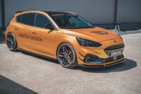 Maxton Design Frontansatz V.7 schwarz Hochglanz - Ford Focus ST / ST-Line MK4