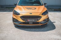 Maxton Design Frontansatz V.8 schwarz Hochglanz - Ford Focus ST / ST-Line MK4