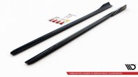 Maxton Design Side skirts extension extension V.4 black gloss - Ford Focus ST / ST-Line MK4