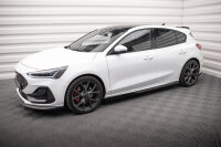 Maxton Design Seitenschweller Ansatz V.5 schwarz Hochglanz - Ford Focus ST / ST-Line MK4