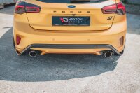 Maxton Design Heckansatz Flaps Diffusor V.2 schwarz Hochglanz - Ford Focus ST MK4