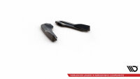 Maxton Design Rear extension Flaps diffuser V.2 black gloss - Ford Focus ST MK4