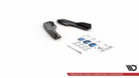 Maxton Design Heckansatz Flaps Diffusor V.3 schwarz Hochglanz - Ford Focus ST MK4