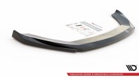 Maxton Design Front extension V.5 black gloss - Seat Leon Cupra / FR MK3 FL