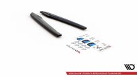 Maxton Design Heckansatz Flaps Diffusor V.2 schwarz Hochglanz - Seat Leon Cupra MK3 FL Sportstourer