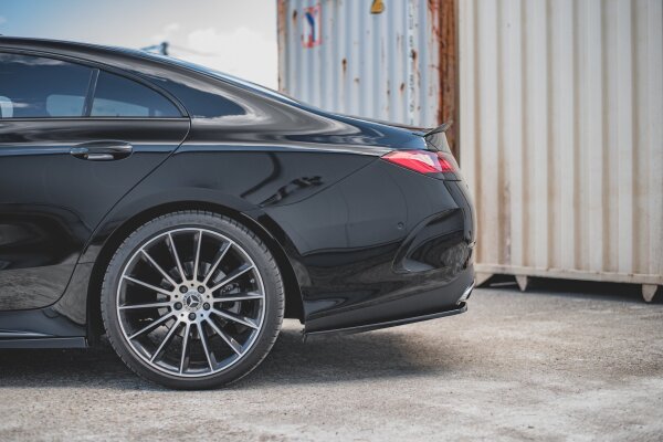 Maxton Design Spoiler Cap black gloss - Mercedes CLS AMG-Line / 53AMG C257