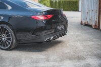 Maxton Design Spoiler Cap black gloss - Mercedes CLS AMG-Line / 53AMG C257