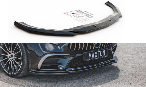 Maxton Design Frontansatz V.1 schwarz Hochglanz - Mercedes CLS AMG-Line / 53AMG C257