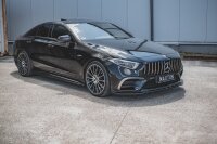 Maxton Design Front extension V.1 black gloss - Mercedes...