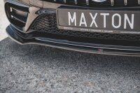 Maxton Design Front extension V.3 black gloss - Mercedes CLS AMG-Line / 53AMG C257