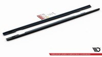 Maxton Design Seitenschweller Ansatz schwarz Hochglanz - Mercedes CLS AMG-Line / 53AMG C257