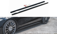 Maxton Design Side skirts extension extension black gloss...