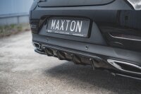 Maxton Design Diffuser rear extension black gloss - Mercedes CLS AMG-Line C257