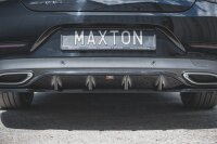 Maxton Design Diffuser rear extension black gloss - Mercedes CLS AMG-Line C257