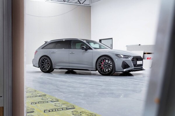 Maxton Design Front extension V.1 black gloss - Audi RS6 C8 / RS7 C8