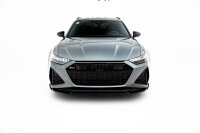 Maxton Design Front extension V.1 black gloss - Audi RS6...