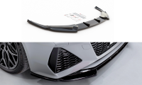 Maxton Design Front extension V.1 black gloss - Audi RS6...