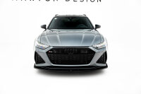 Maxton Design Frontansatz V.2 schwarz Hochglanz - Audi...