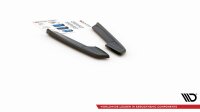 Maxton Design Rear extension Flaps diffuser V.1 black gloss - Audi RS6 C8 / RS7 C8