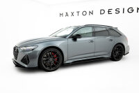 Maxton Design Seitenschweller Ansatz V.1 schwarz Hochglanz - Audi RS6 C8 / RS7 C8