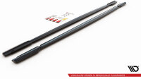 Maxton Design Side skirts extension extension V.1 black gloss - Audi RS6 C8 / RS7 C8