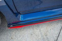 Maxton Design Side skirts extension extension V.2 black gloss - Subaru WRX STI