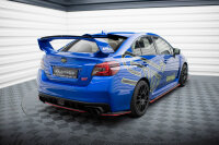 Maxton Design Middle diffuser rear extension V.2 black gloss - Subaru WRX STI