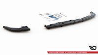 Maxton Design Middle diffuser rear extension DTM Look black gloss - VW Polo 6 GTI MK6