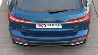 Maxton Design Mittlerer Diffusor Heckansatz schwarz Hochglanz - Audi A6 S-Line Avant C8