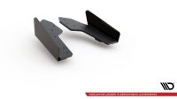 Maxton Design Racing Rear extension Flaps diffuser + Flaps black gloss - Audi RS3 8V Sportback