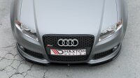 Maxton Design Front extension V.1 black gloss - Audi RS4 B7