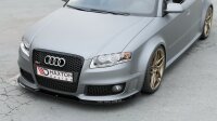 Maxton Design Front extension V.1 black gloss - Audi RS4 B7