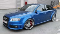 Maxton Design Front extension V.2 black gloss - Audi RS4 B7