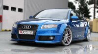 Maxton Design Front extension V.2 black gloss - Audi RS4 B7