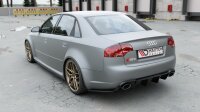 Maxton Design Diffuser rear extension black gloss - Audi...