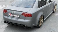 Maxton Design Diffuser rear extension black gloss - Audi RS4 B7