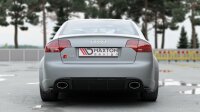 Maxton Design Diffuser rear extension black gloss - Audi RS4 B7