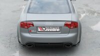 Maxton Design Diffuser rear extension black gloss - Audi RS4 B7