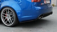 Maxton Design Rear extension Flaps diffuser V.1 black gloss - Audi RS4 Limosine B7