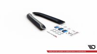 Maxton Design Heckansatz Flaps Diffusor V.2 schwarz Hochglanz - Audi RS4 Limosine B7